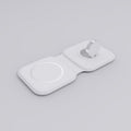 3-in-1 dual foldable wireless charger suitable for wireless charging of Apple Watch and iPhone