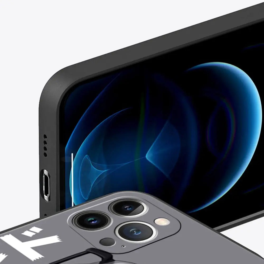 Luxury Phone Case For iPhone 11 12 13 15 14 Pro Max X XR XS 7 8 Plus SE 2020 Black Soft Cover Funda JDM Tokyo Drift Sports Car