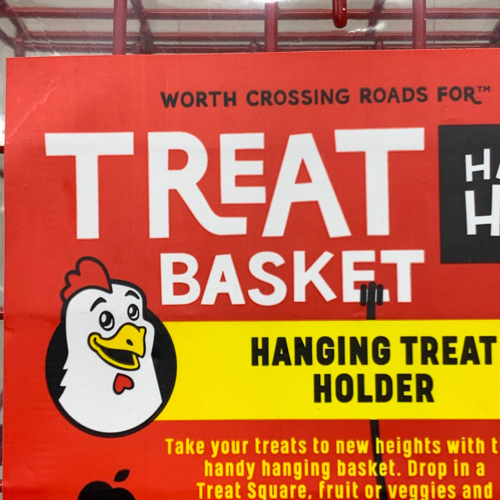 HAPPY HEN (2 PACK) Coated Steel Treat Basket Red 855297003292