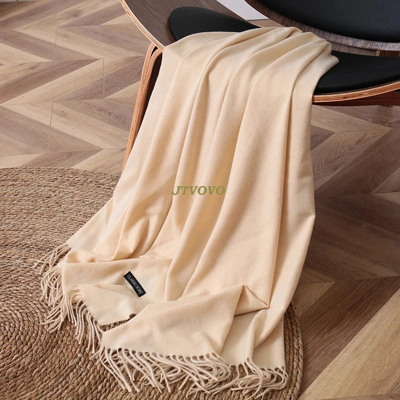 2022 Tassel Women’s Scarf – Designer Shawl, Wrap & Hijab Pashmina