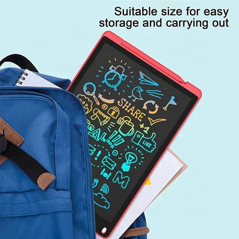 8.5 & 12 Inch LCD Writing Tablet for Kids – Digital Drawing Board & Handwriting Pad Toy with Stylus