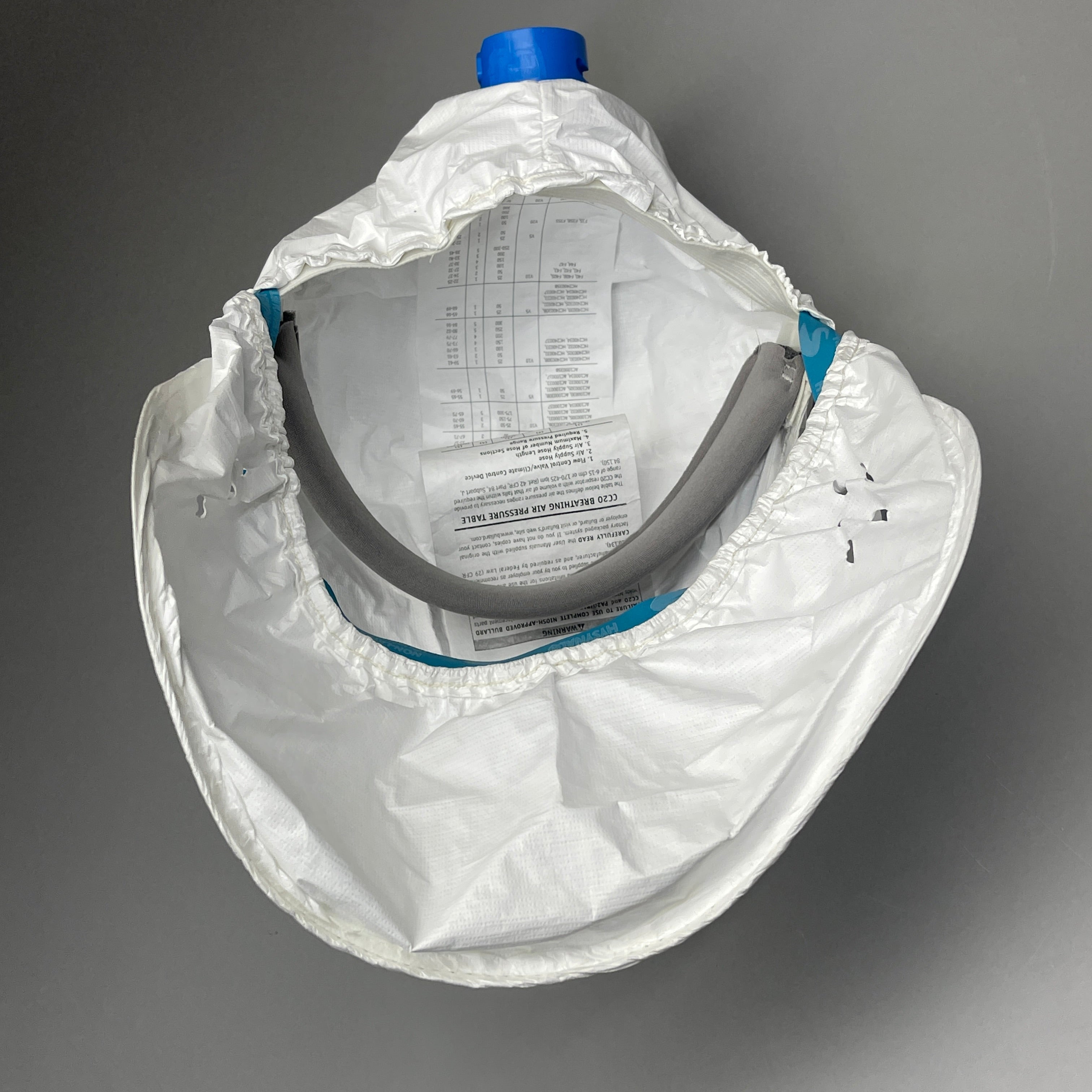 BULLARD (2 PACK) Respirator Hood FacePiece Large 20LFL (for CC20 or PA20/PA30) 8/2011 (New / Old Stock)