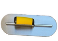 High Quality Stainless Trimming shovel, 35 Cm x 5 cm, very suitable for buckets, slate, plaster, concrete, curved handle, high c