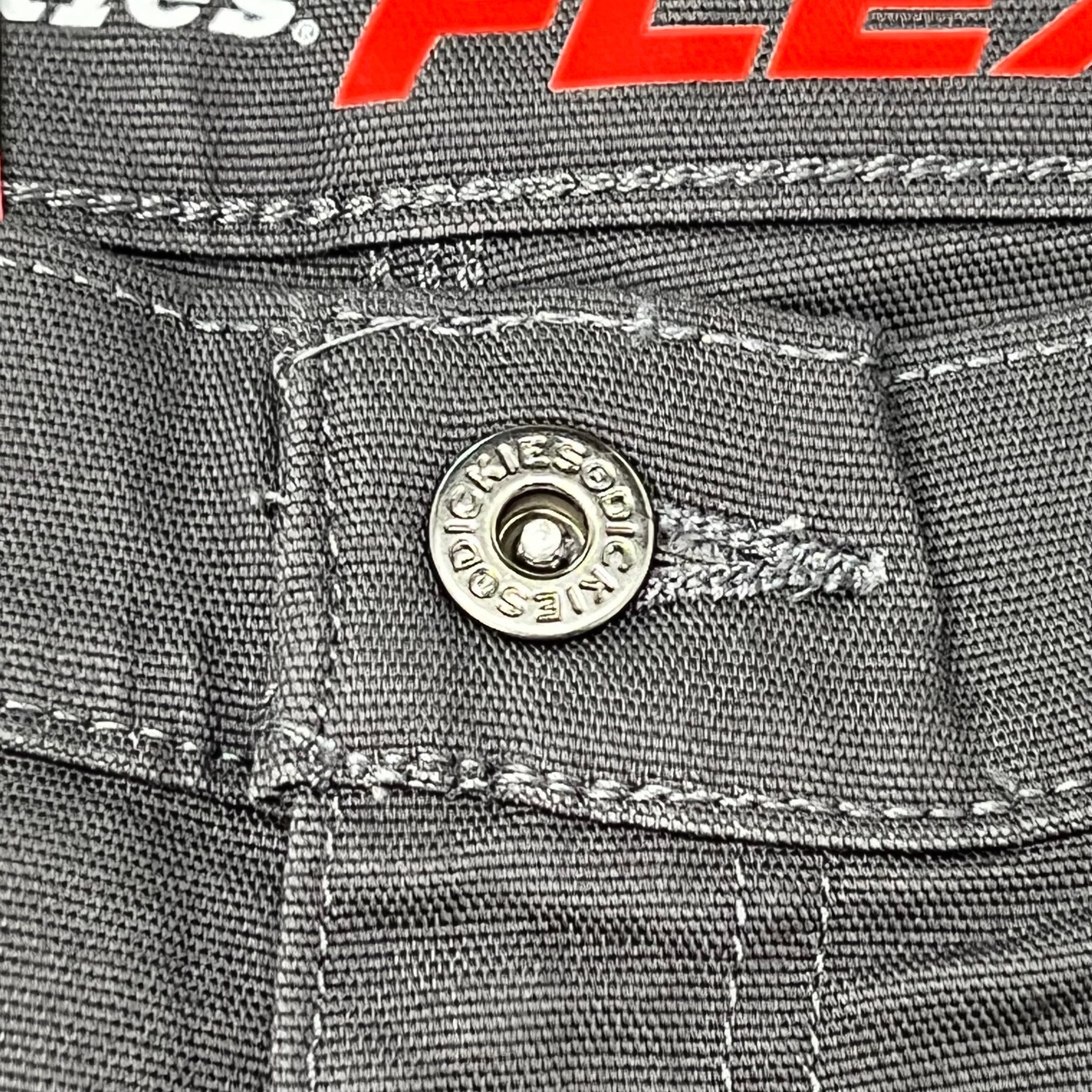 DICKIES Flex Regular Fit Double Knee Pant Mns Sz 32X34 Stonewashed Slate DP903SSL