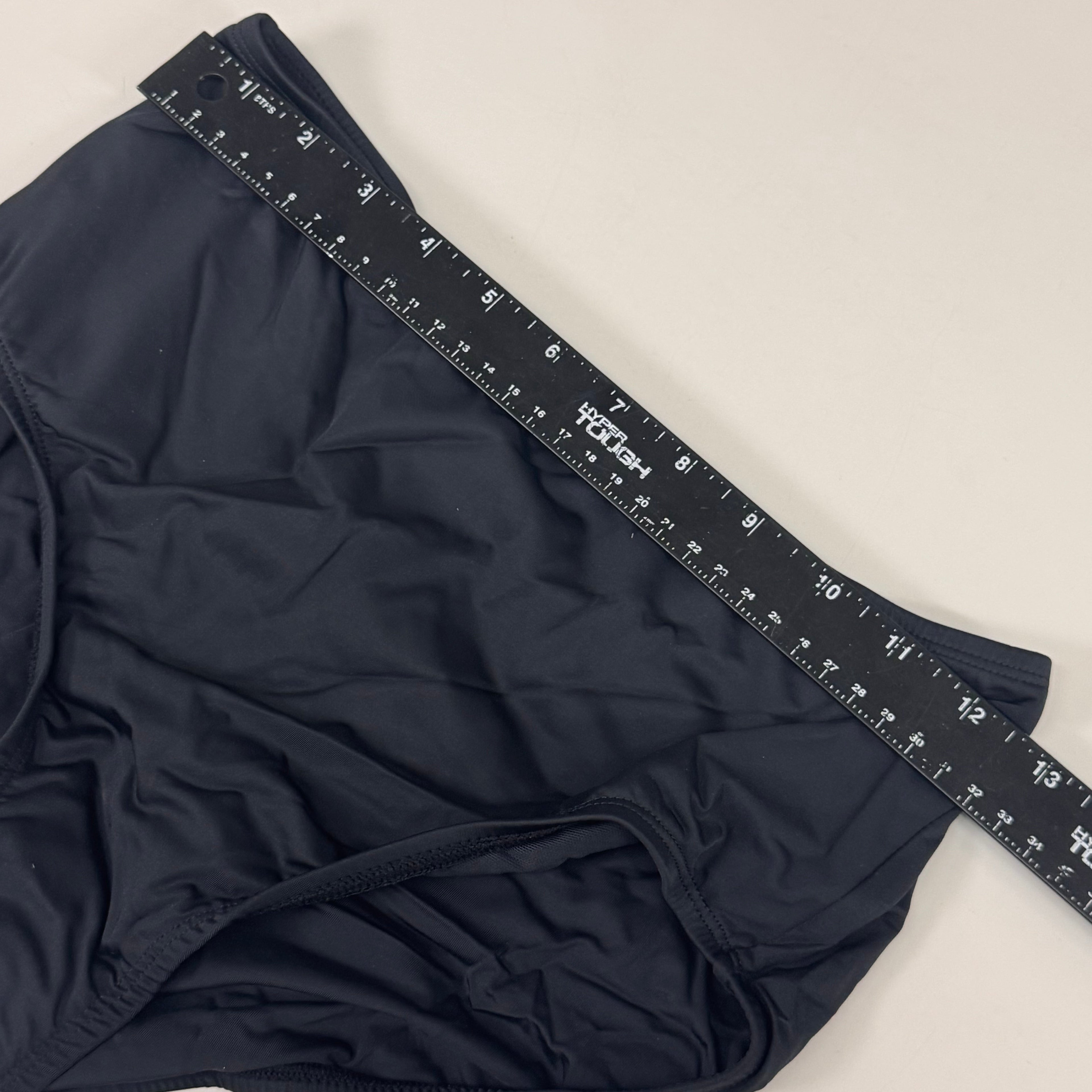 JANTZEN Womens Bathing Suit Women's Black Tankini Sz-8 JZ22731S