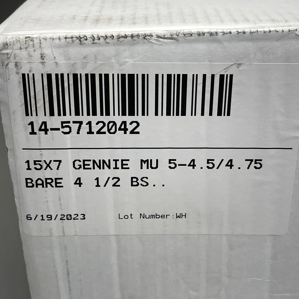 WHEEL VINTIQUES 14 Series Gennie Grey Primered Wheel 14-5712042 (New)