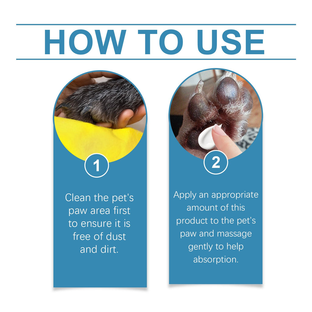 Pet Paw Care Cream For Dogs And Cats Deep Moisturizing Foot Care Cream For Soles And Pads
