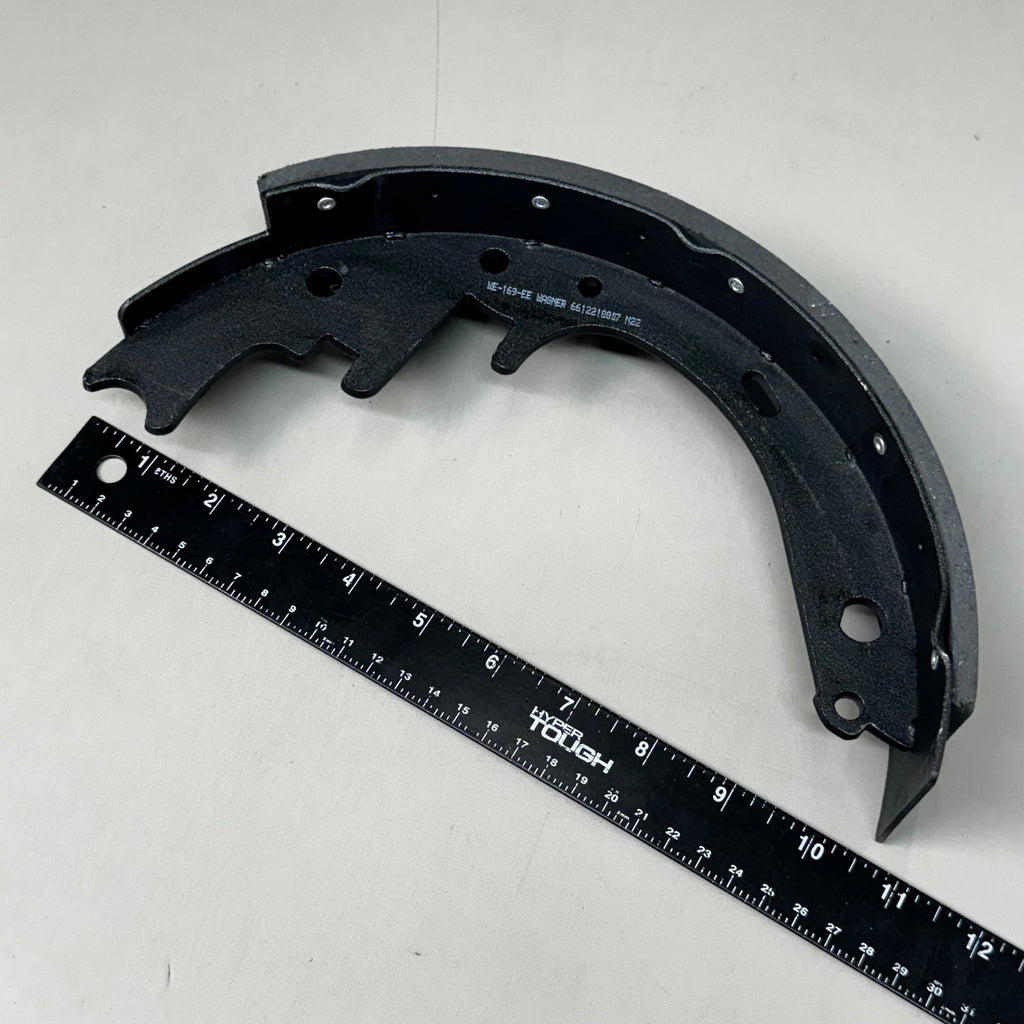 WAGNER QS Ceramic Disc Brake Shoes Set 10 1/2" x 6" Black Z264R