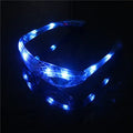 Disney Spiderman Glowing Glasses Marvel Anime Figure LED Flashing Glasses Sunglasses Cartoon Children's Party Toys Boys Gifts