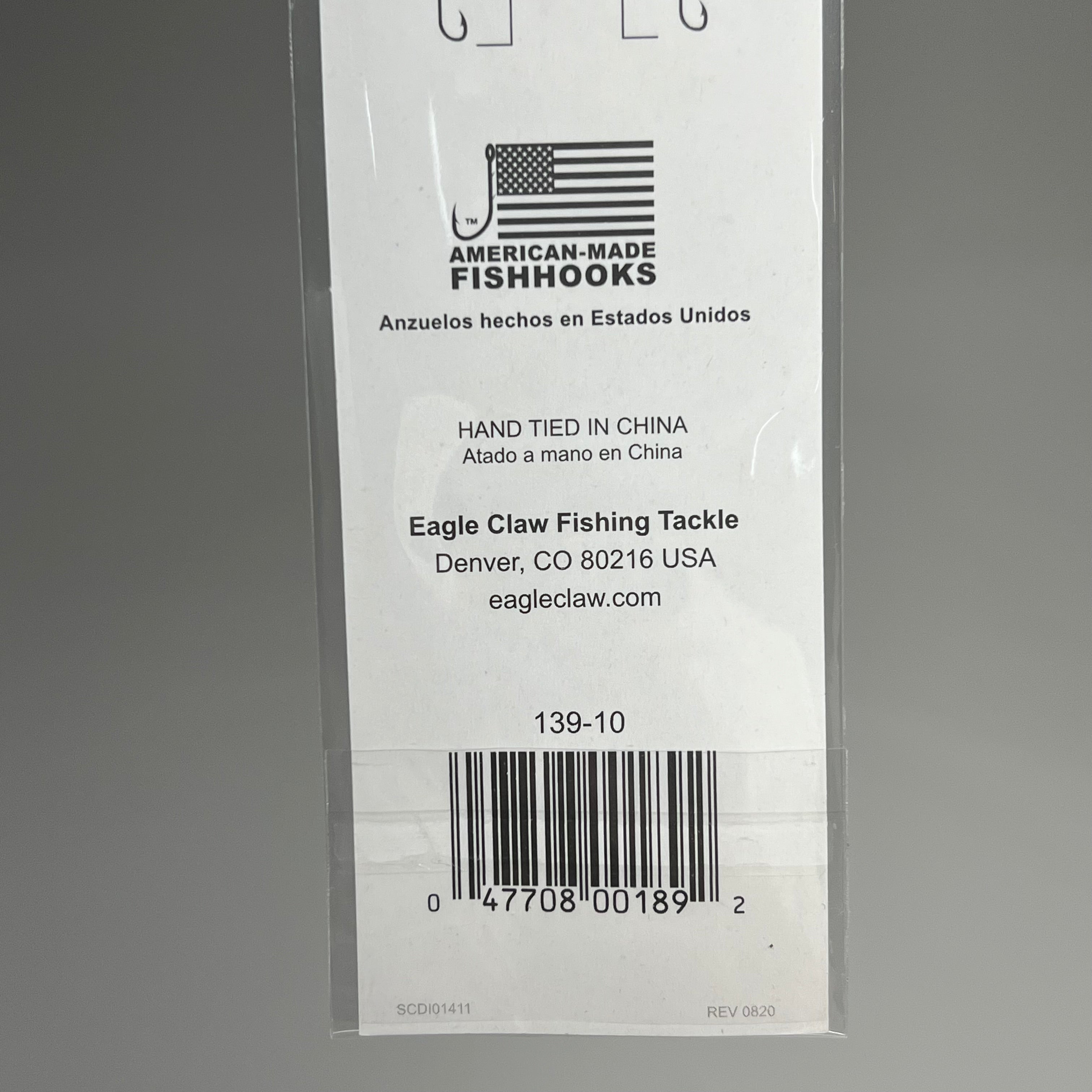 EAGLE CLAW (3 PACK) Versatile Bait Holder Snell Easy Rig Bronze #10 6pc 139-10