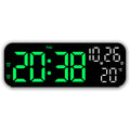 Digital Alarm Clock with Temp, Date, Week. Night Mode. Voice - controlled. 12/24H LED