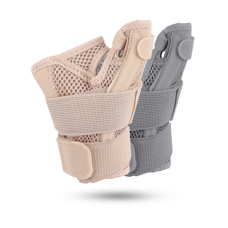 Bidirectional support wrist guard fitness exercise adjustable fixed finger guard wrist guard for left and right hands