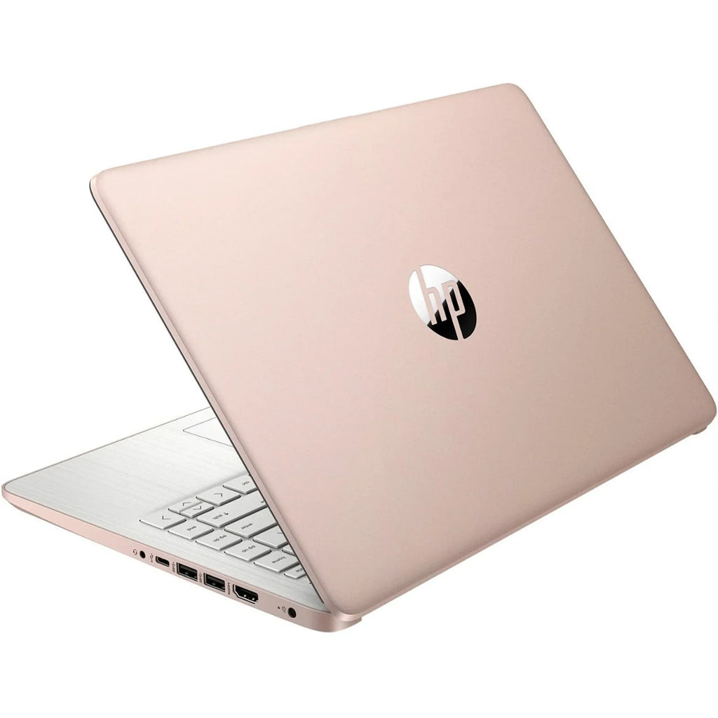 Rose Gold HP 14" Business Laptop, Intel Celeron