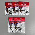 EAGLE CLAW(5 PACK) Freshwater & Saltwater Plain Shank Hook Bronze #6 10pc 084A-6
