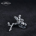 GLSEEVO Vintage Magnolia Brooches For Women Gift 925 Sterling Silver Luxury Brooch Broche Plata De Ley 925 Fine Jewellery