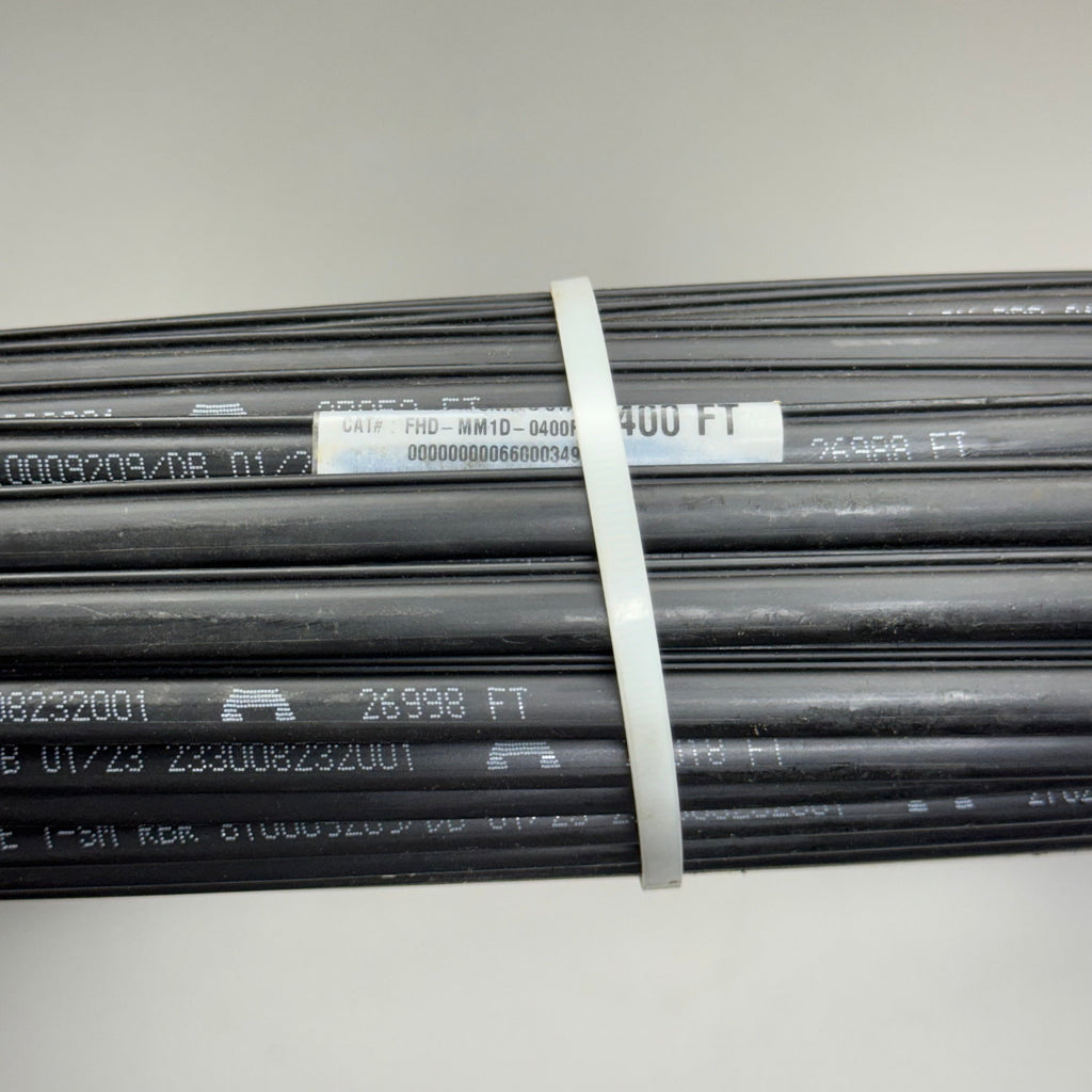 COMMSCOPE Fibre Optic Cable 1-SM RBR 400ft Fiber Material Black