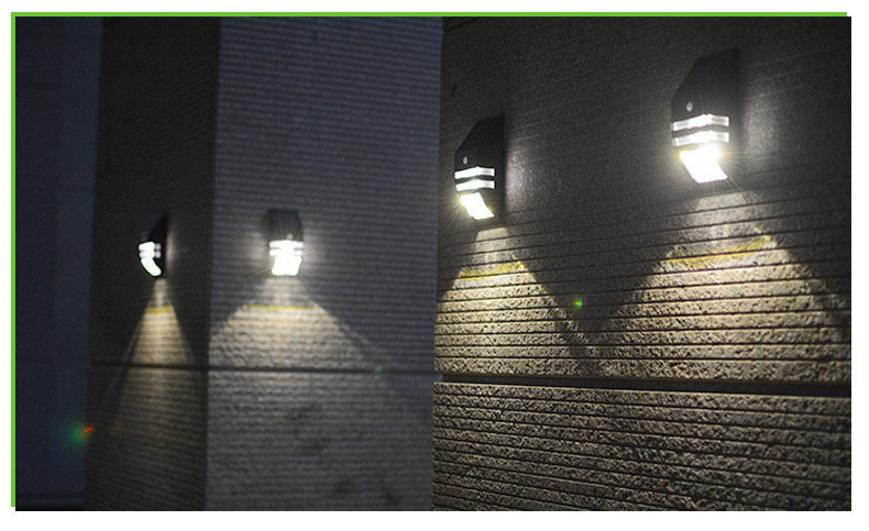 Fashionable Solar Lamp Led Human Body Infrared Sensor Wall Lamp Induction Distance 3-5 Meters Home Corner Lamp