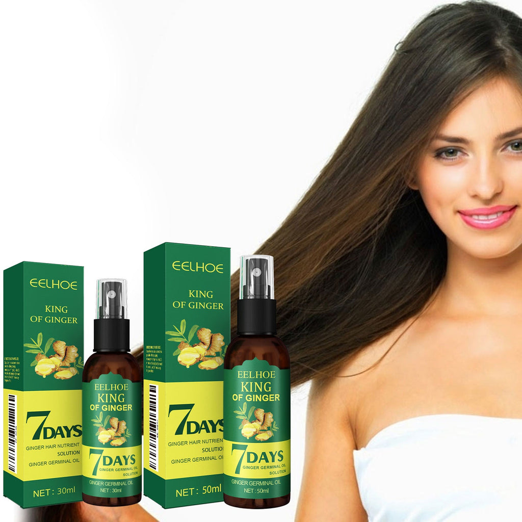 EEL Ginger Hair Spray, Strengthens Hair, Massages Scalp And Restores Hair