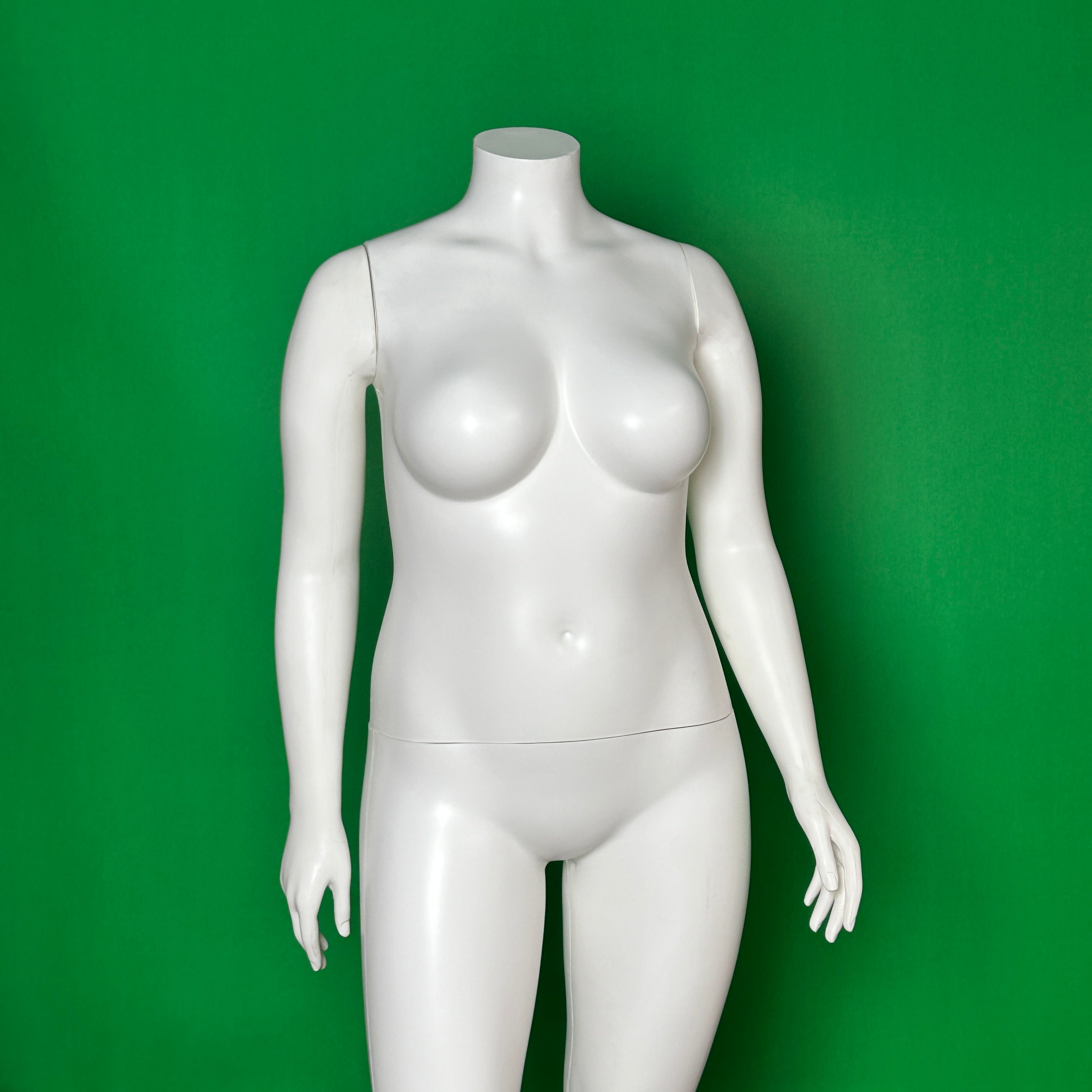 Realistic High-Quality Full-Body Female Mannequin "Natalie.4, Pose I" White VM0734