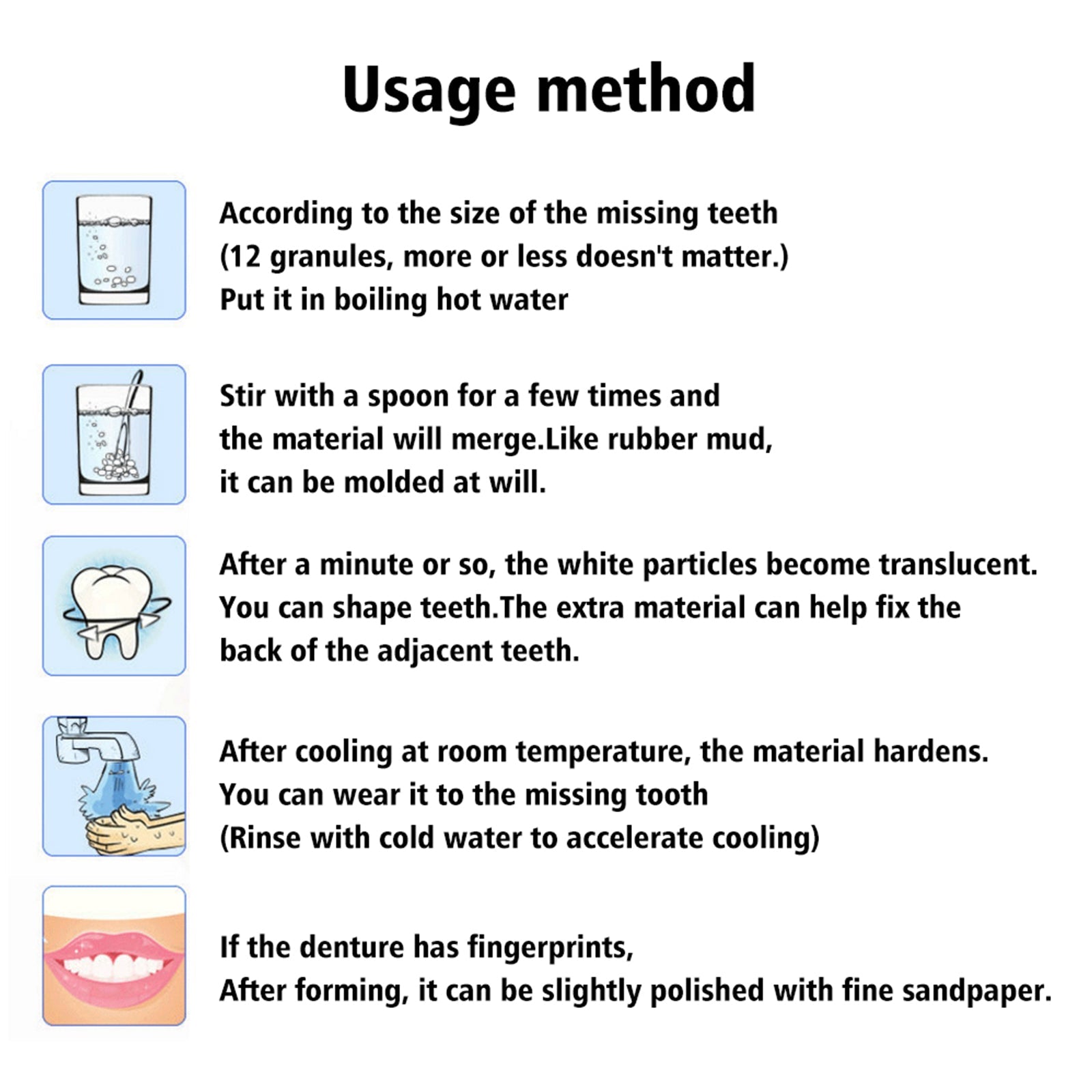 Can Shape Dental Glue Video Makeup Denture Modification Temporary Fillings Dental Glue Holes And Teeth Filling