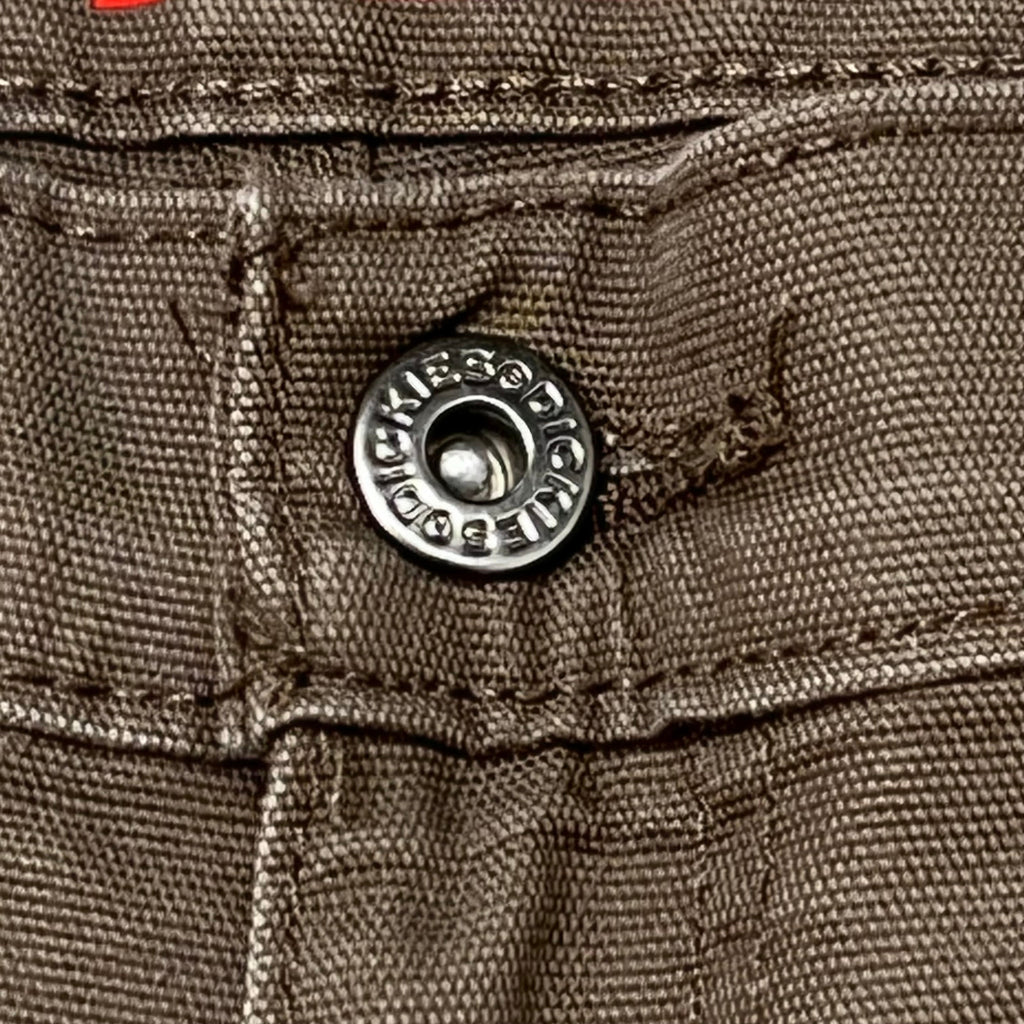 DICKIES Flex Regular Fit Double Knee Pant Men's Sz 40X32 Stonewashed Mushroom