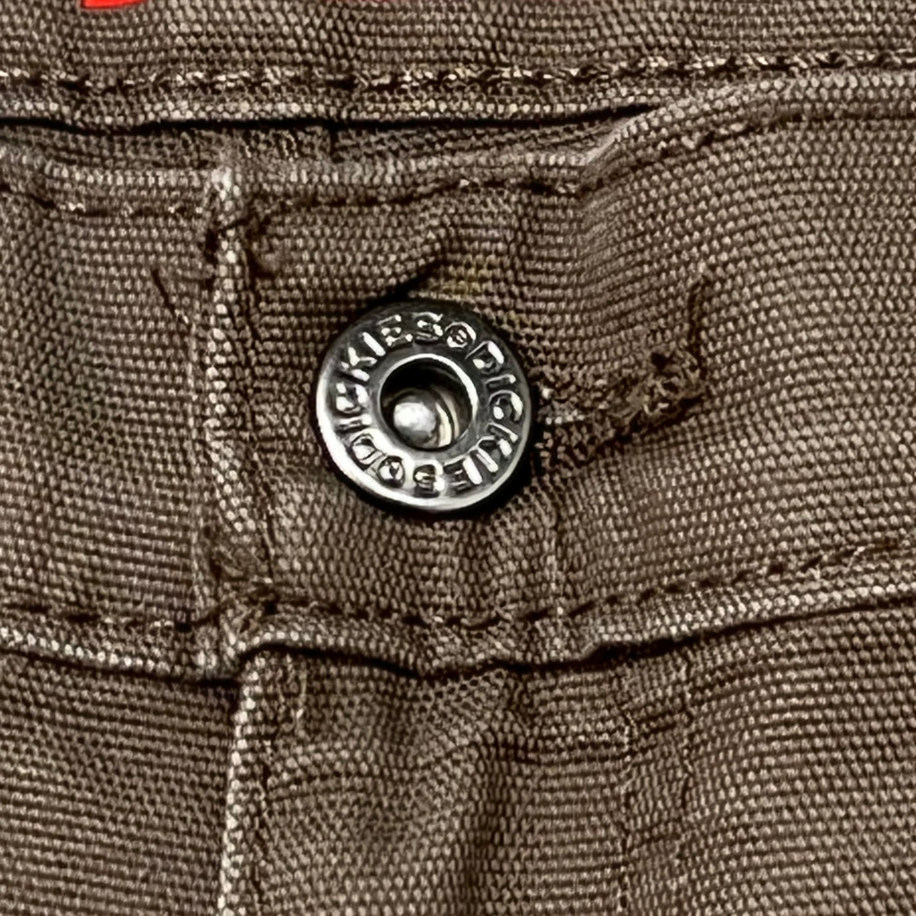 DICKIES Flex Regular Fit Double Knee Pant Men's Sz 40X32 Stonewashed Mushroom