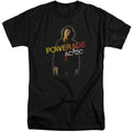 AC/DC Powerage Mens Tall T Shirt Black
