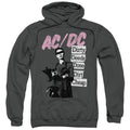 AC/DC Dirty Deeds Mens Hoodie Charcoal