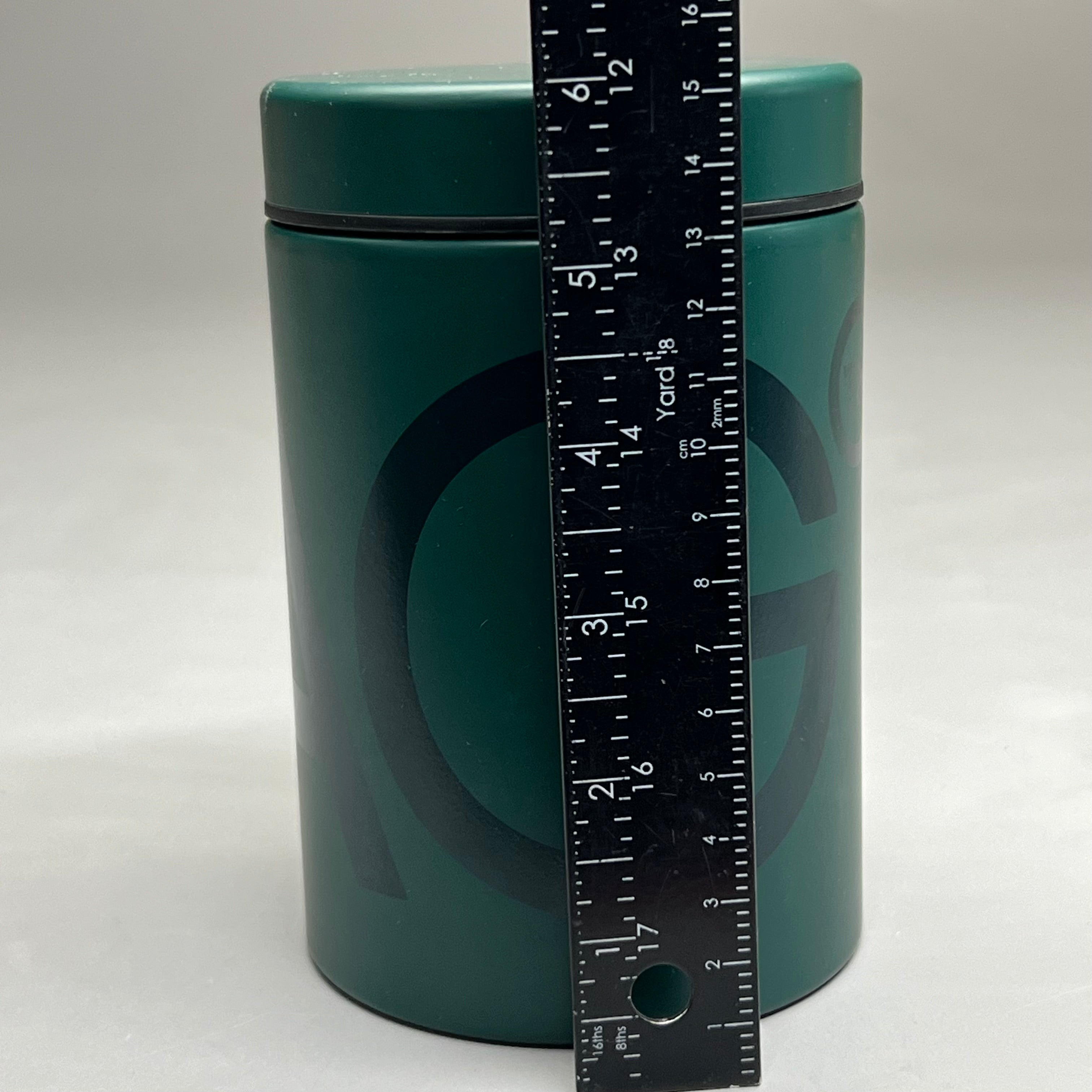 ZA@ ATHLETIC GREENS Jar/Lid Storage Container Pre Workout Canister (New)
