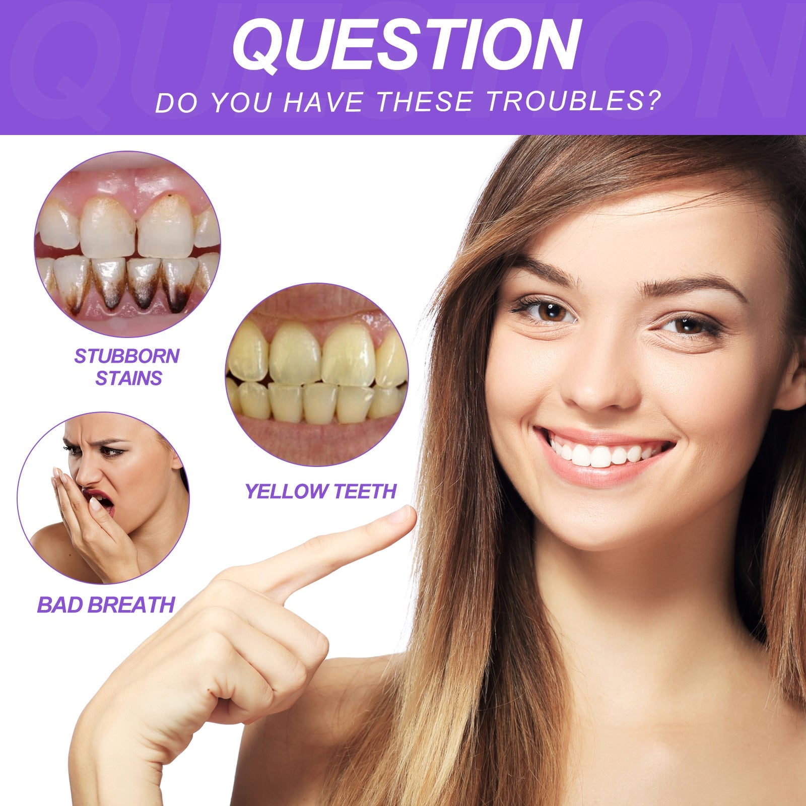 Teeth Whitening Serum, Cleans Teeth And Tartar, Freshens Breath, Protects Gums And Brightening Teeth Essence