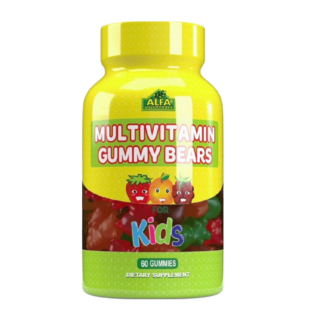 Alfa Bear-Shaped Multivitamin Gummies (60 ct)
