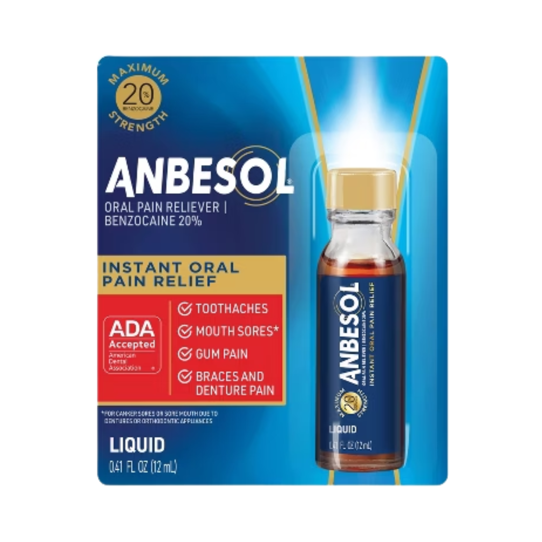 Anbesol M/S Medicated Oral Pain Relief Gel (0.41 oz)