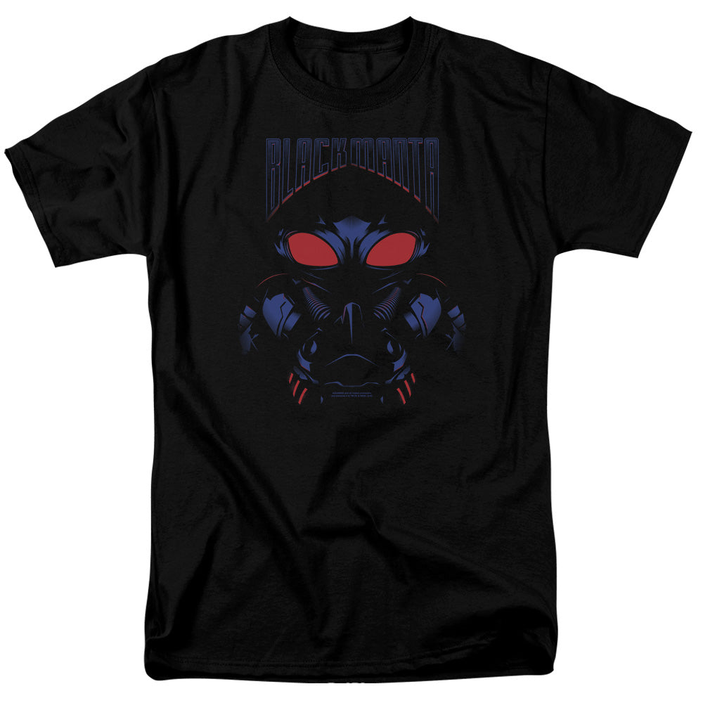 Aquaman Movie Black Manta Mens T Shirt Black Officially Licensed