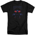 Aquaman Movie Black Manta Mens Tall T Shirt Black Officially Licensed