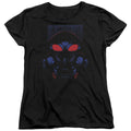 Aquaman Movie Black Manta Womens T Shirt Black Officially Licensed