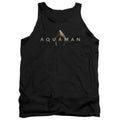 Aquaman Movie Logo Mens Tank Top Shirt Black Officially Licensed