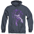 Aquaman Movie Evil Doers Heather Mens Hoodie Navy Blue Officially Licensed