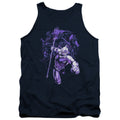Aquaman Movie Evil Doers Mens Tank Top Shirt Navy Blue Officially Licensed