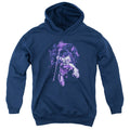 Aquaman Movie Evil Doers Kids Youth Hoodie Navy Blue Officially Licensed