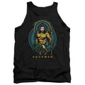 Aquaman Movie Aqua Nouveau Mens Tank Top Shirt Black Officially Licensed