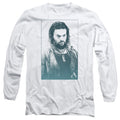 Aquaman Movie Salt Of The Sea Mens Long Sleeve Shirt White Officially Licensed