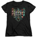 Aquaman Movie Unite The Kingdoms Womens T Shirt Black Officially Licensed