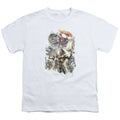 Aquaman Movie King Of Atlantis Kids Youth T Shirt White Officially Licensed