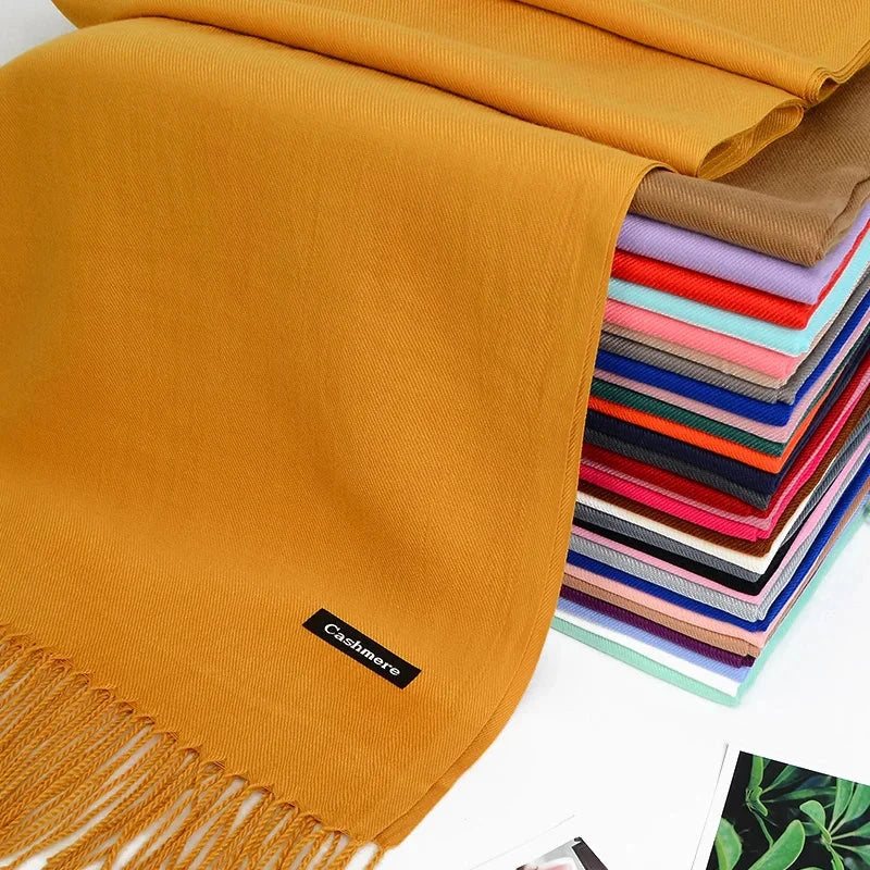2022 Tassel Women’s Scarf – Designer Shawl, Wrap & Hijab Pashmina