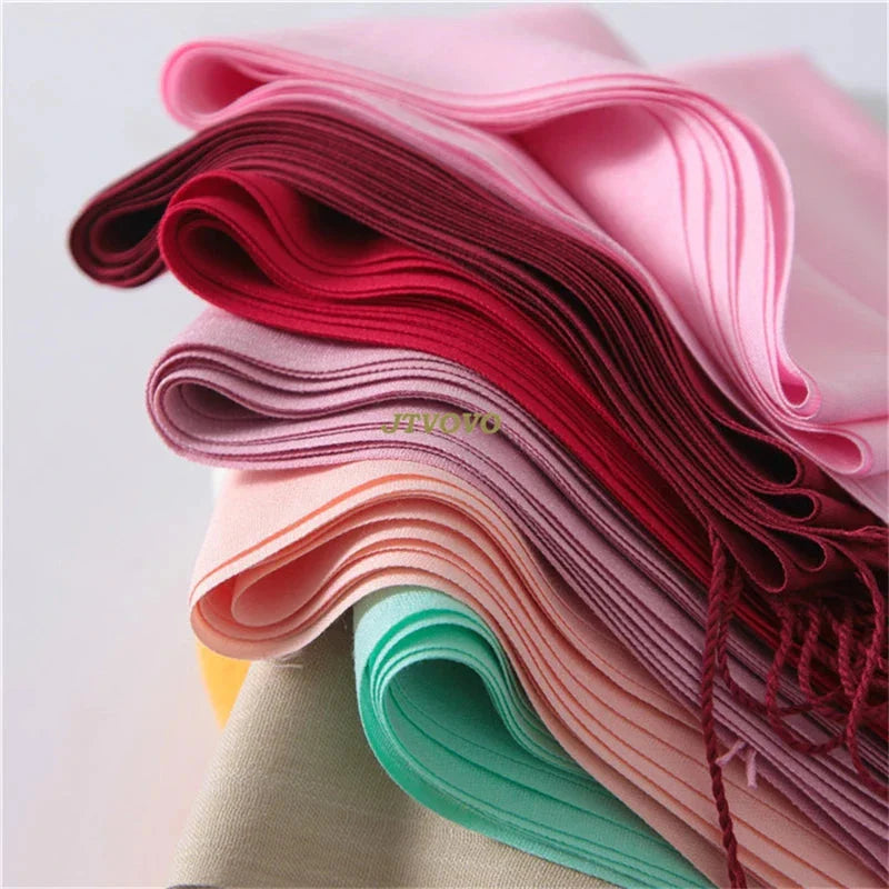 2022 Tassel Women’s Scarf – Designer Shawl, Wrap & Hijab Pashmina