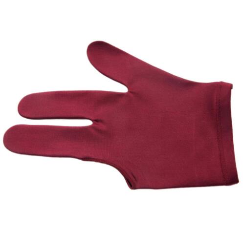 Billiard Cue Glove Pool Left Hand Open Three Finger