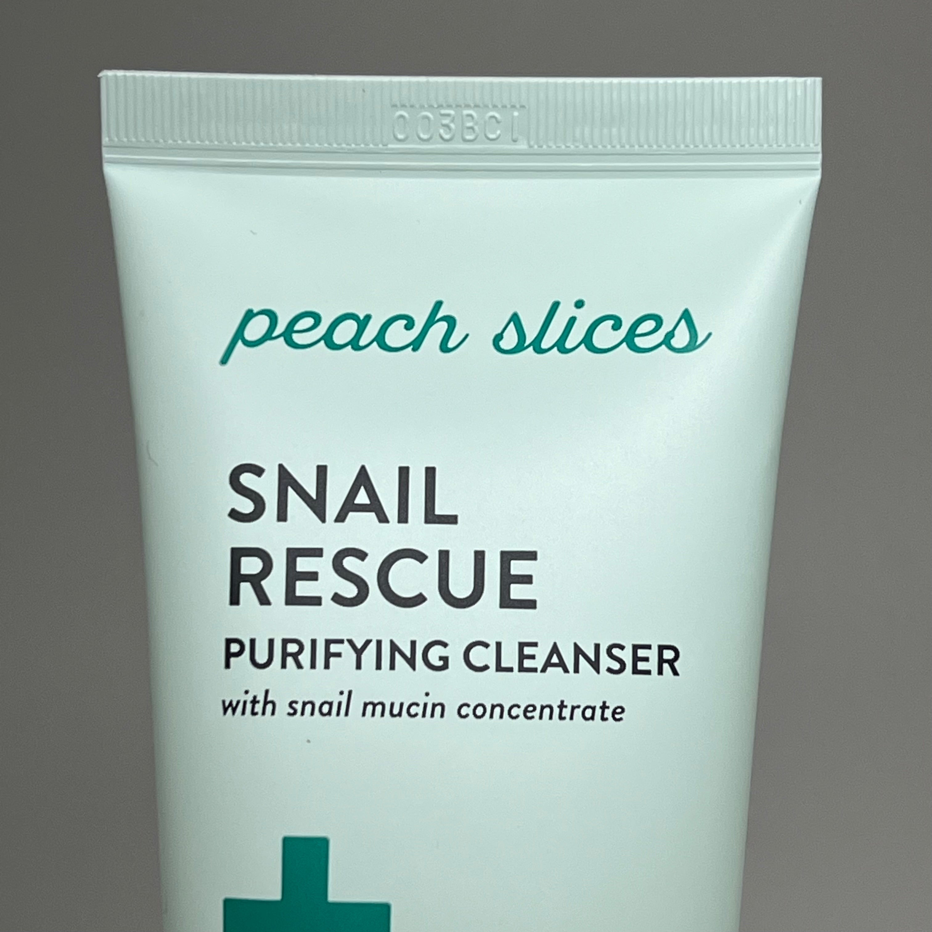 PEACH SLICES Snail Rescue Purifying Cleanser w/ Snail Mucin 4.05fl oz
