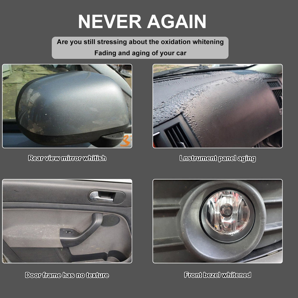 Polish Spray, Wash Free Clean Decontamination Seat Instrument Panel Cleaner