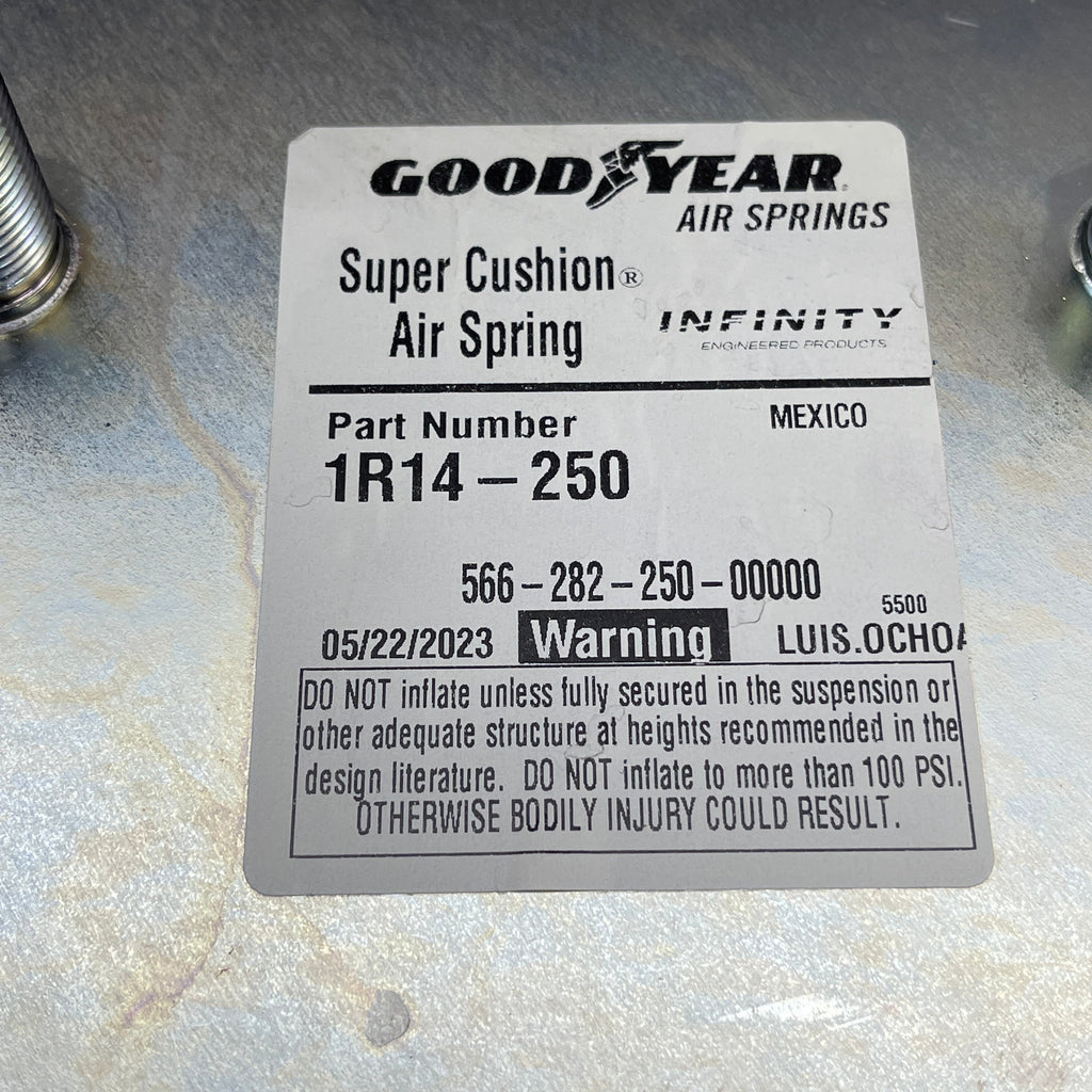 RIDEWELL Suspension Parts Cushion air Springs Shock Absorber GOODYEAR 6000196