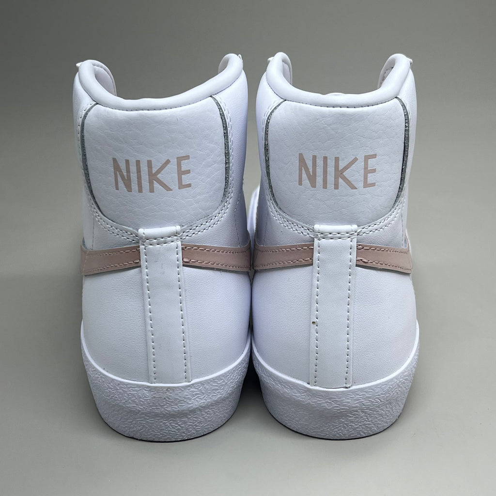 NIKE Blazer Mid '77 Retro Sneakers SZ Womens 12 Mens 10.5 White/Pink CZ1055 118